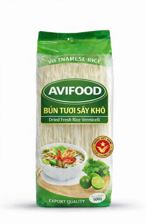 Bún tươi sấy khô