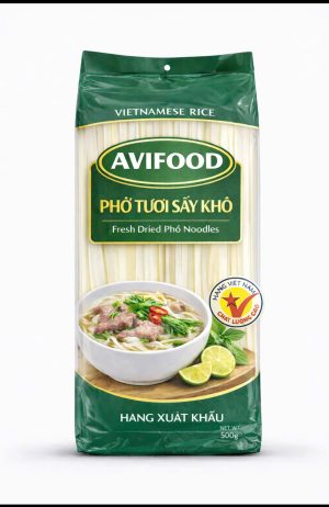 Phở tươi sấy khô