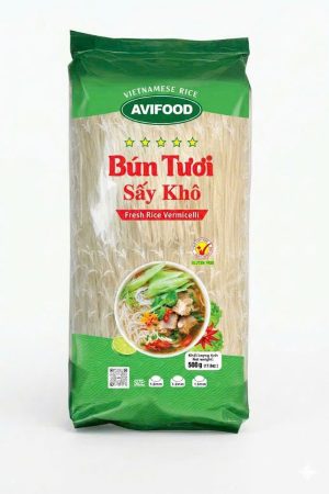 Bún tươi sấy khô 500gr