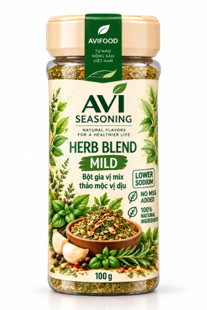 Gia vị thảo mộc dịu nhẹ AVIFOOD